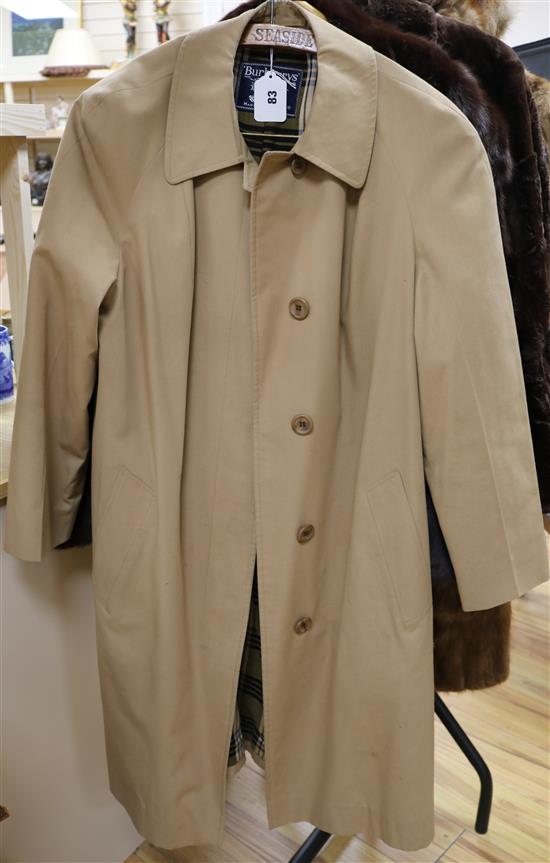 A Burberry ladies coat